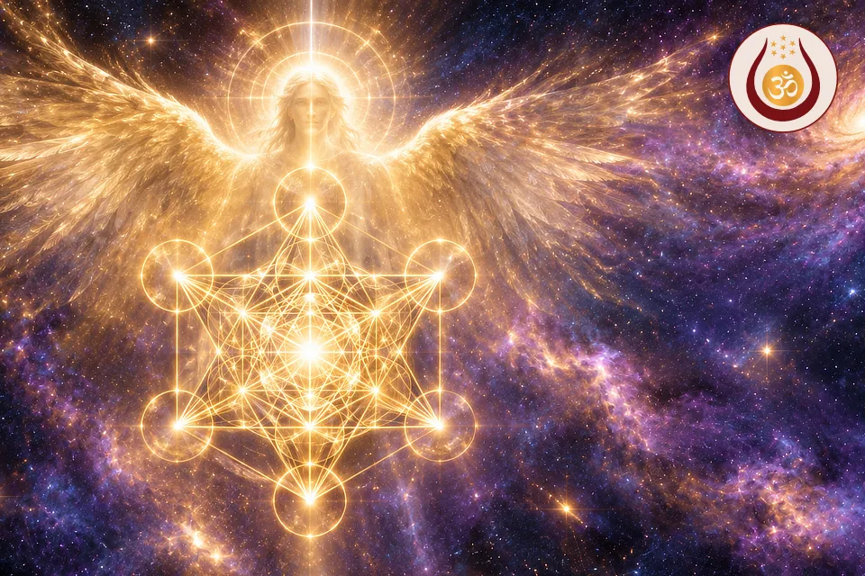 Künstlerische Darstellung des Engels Metatron.